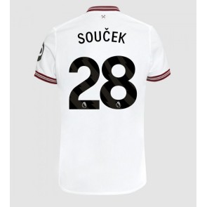 West Ham United Tomas Soucek #28 Bortatröja 2023-24 Kortärmad